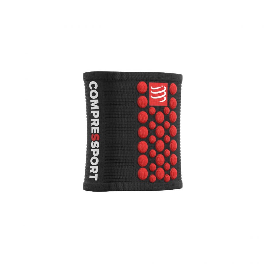 Sweatbands_3D_Dots_BlackRed