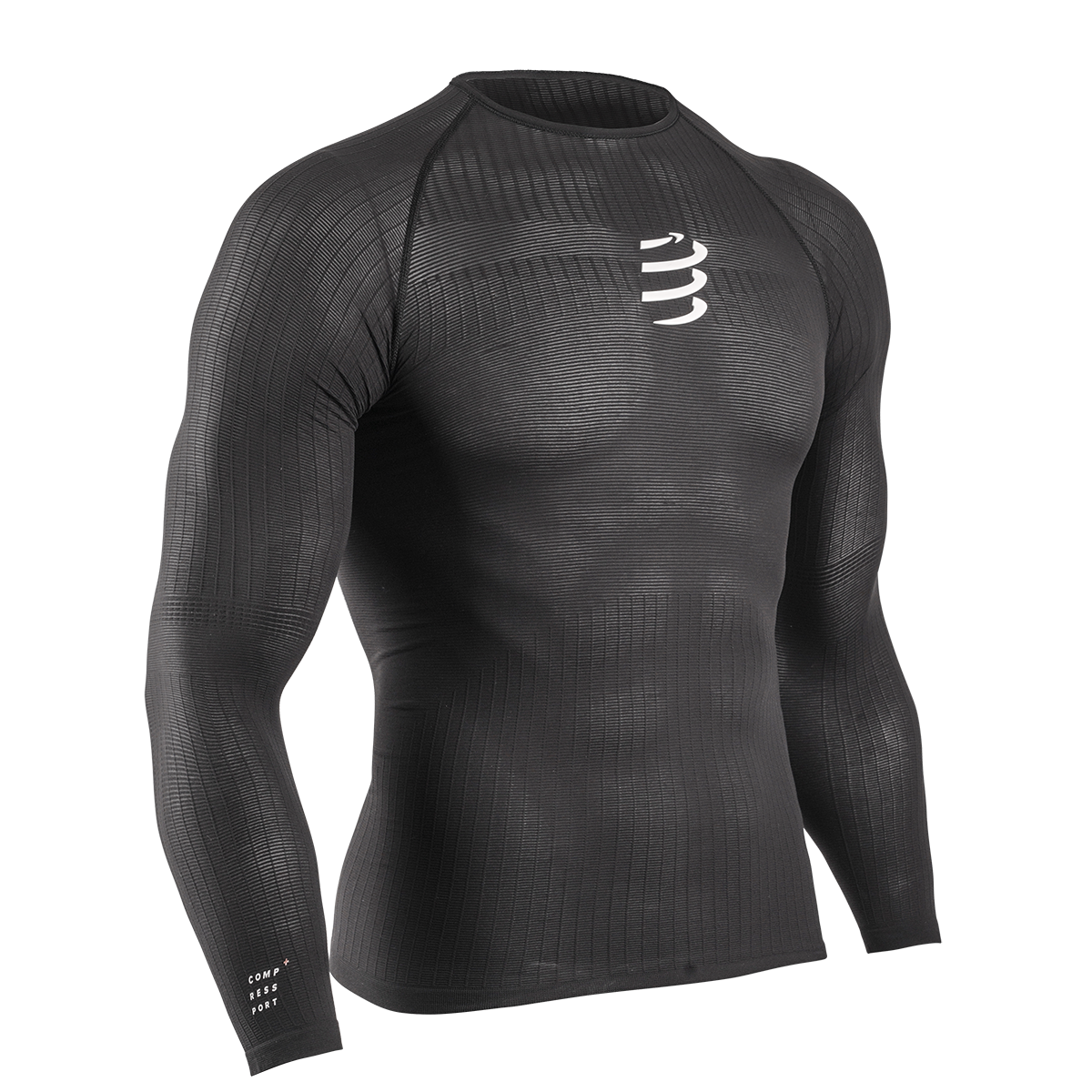 3D Thermo 50Gr LS TShirt - Black