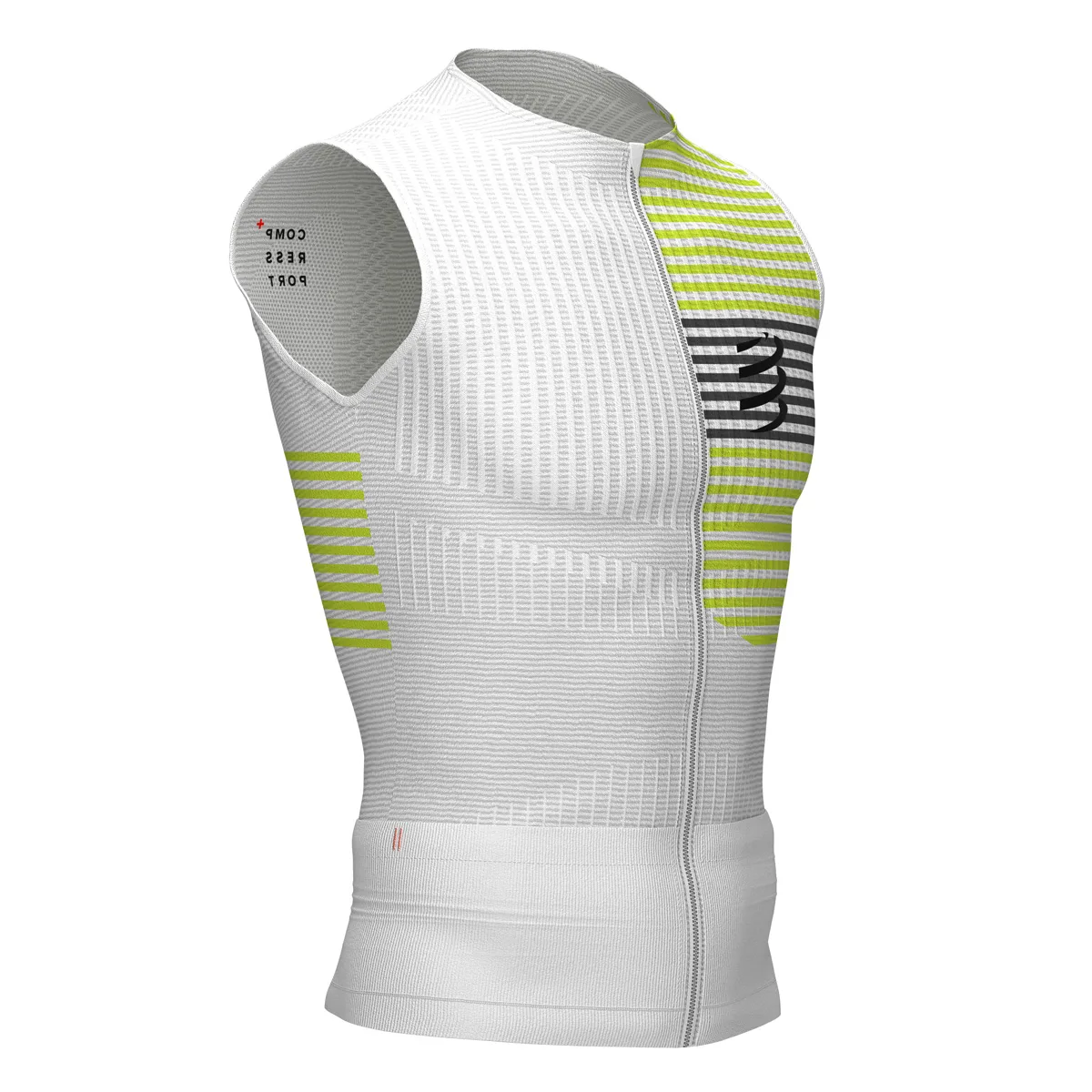 Tri Postural Tank Top White