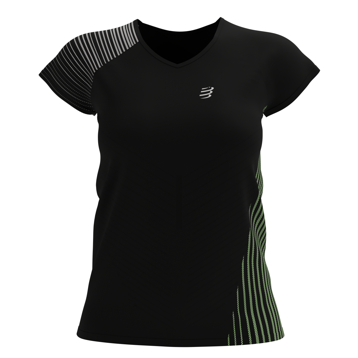 Performance SS T-shirt W-BLACKPARADISE GREEN_01