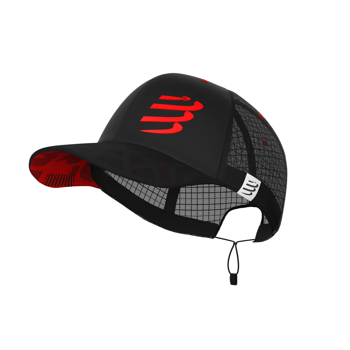 Racing Trucker Cap-BLACKRED_08