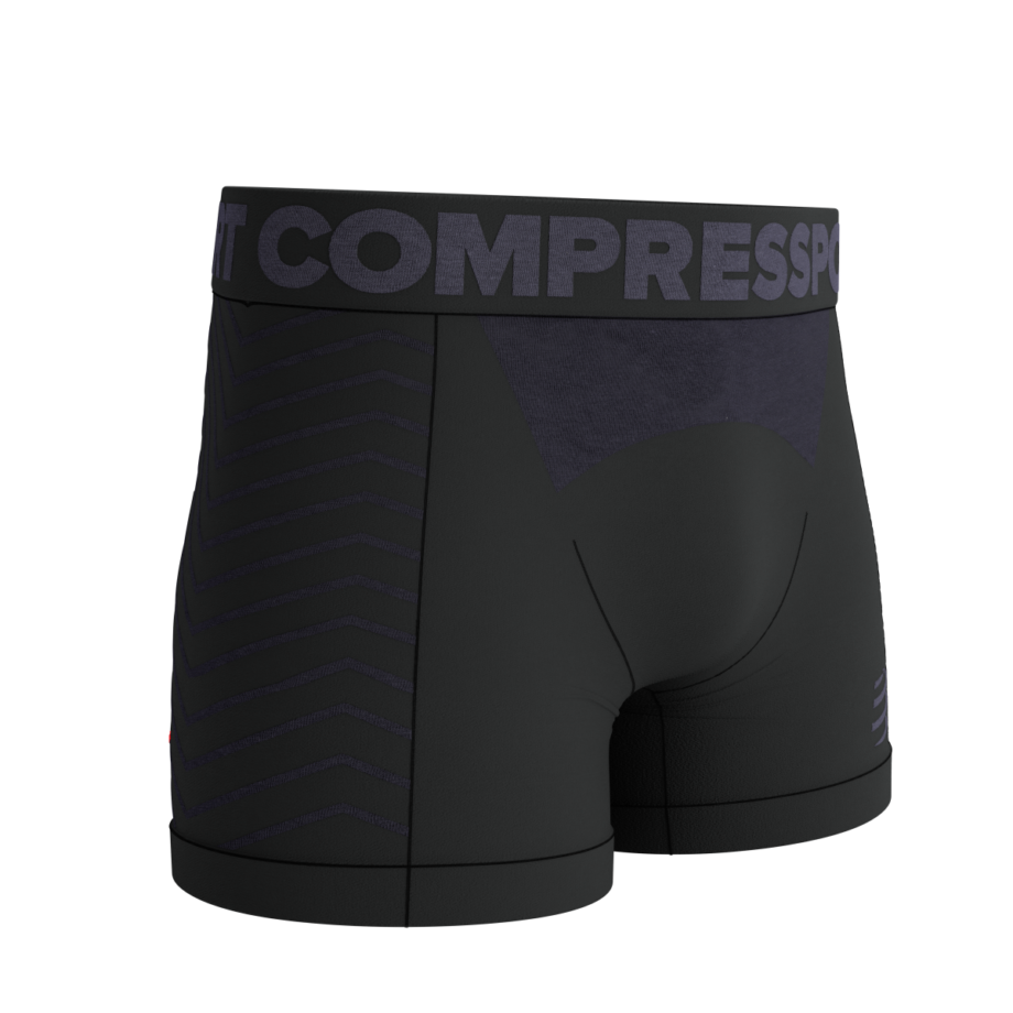 Seamless Boxer -BLACKGREY_01