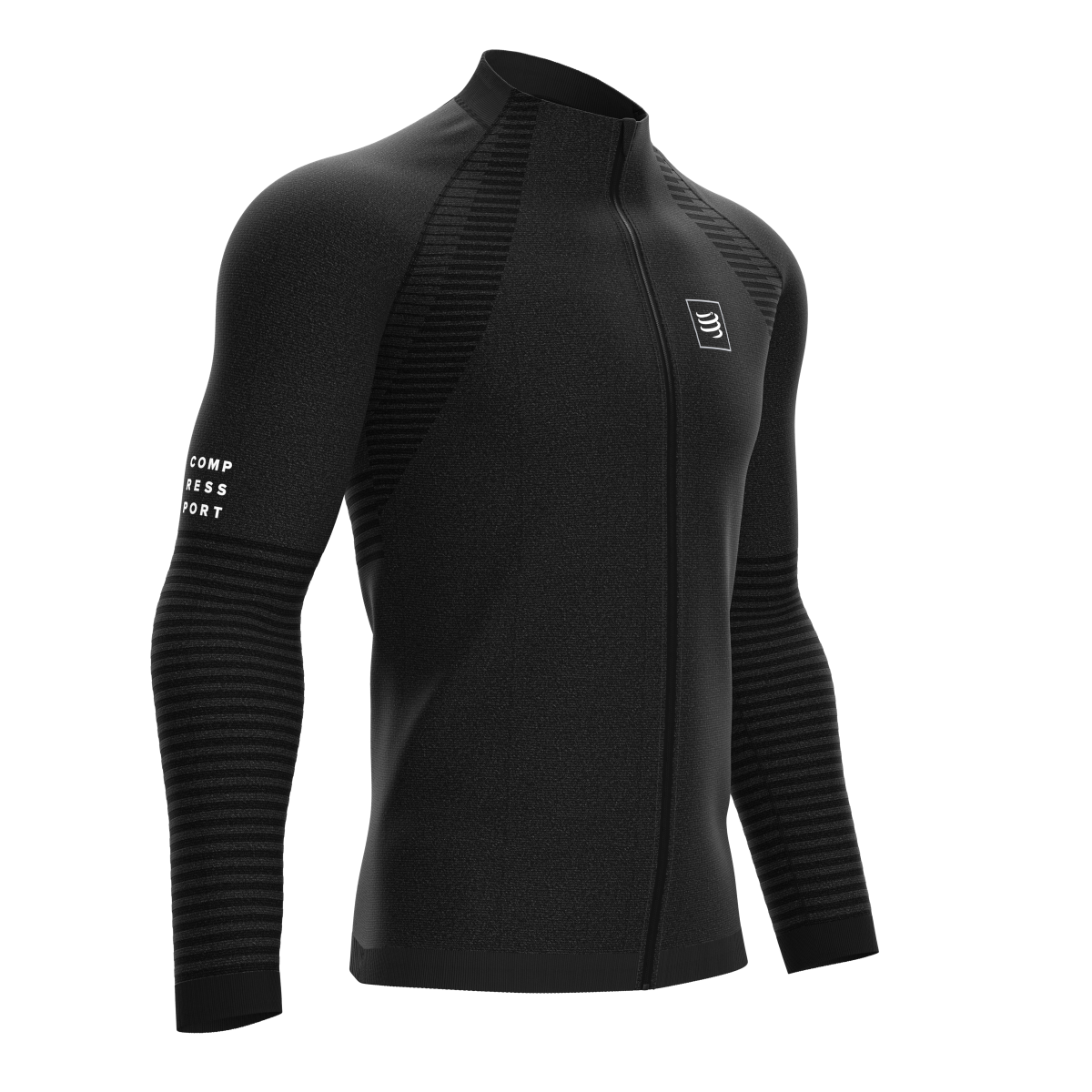 Seamless sweatshirt -BLACK_01