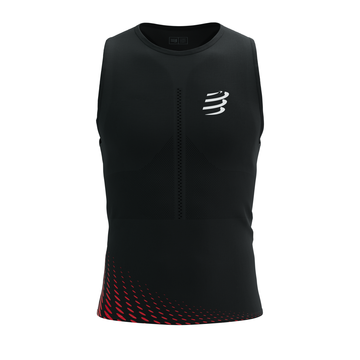 Pro Racing Singlet-BLACKHIGHRISKRED_02