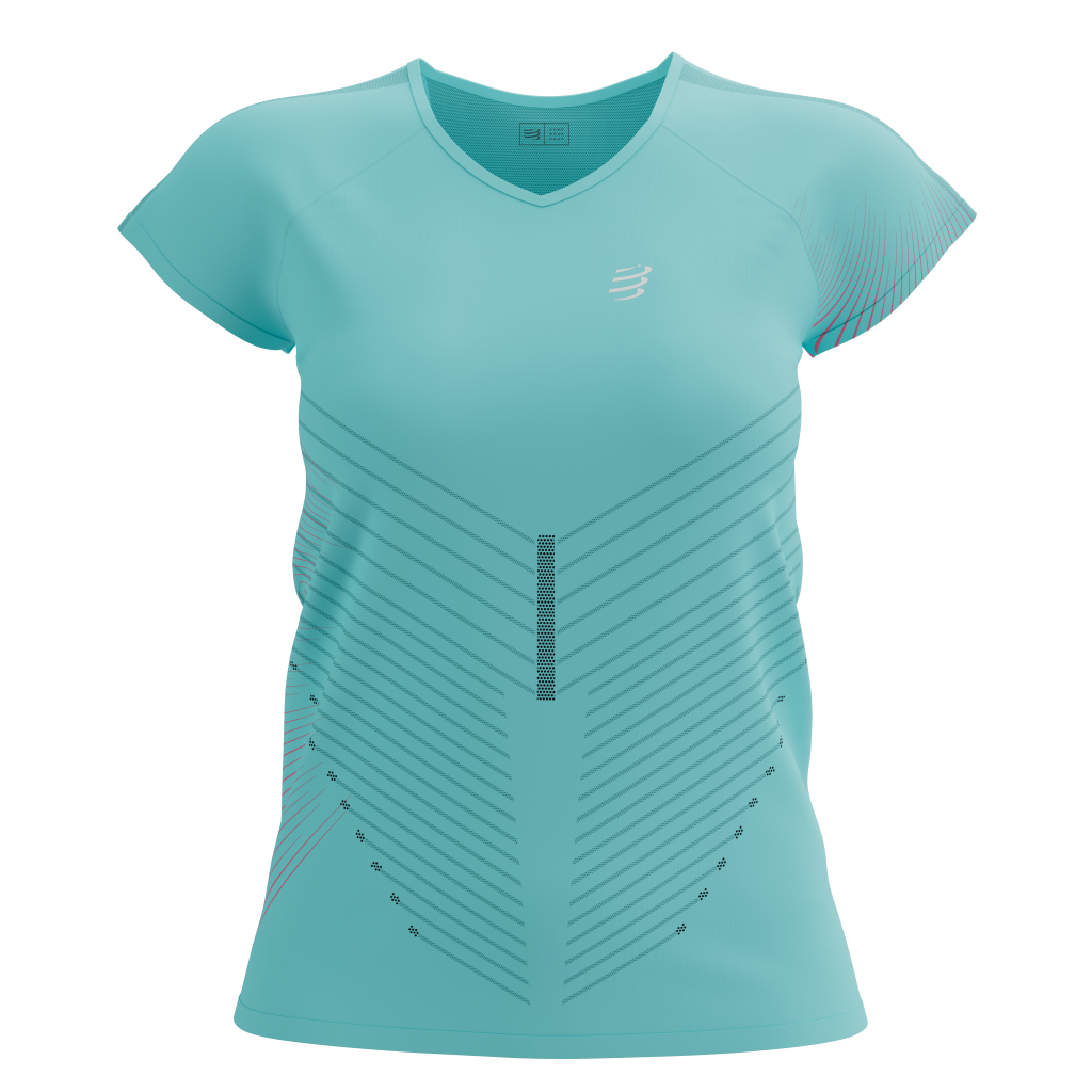 Performance SS T-shirt W-AQUAHOTPINK_01