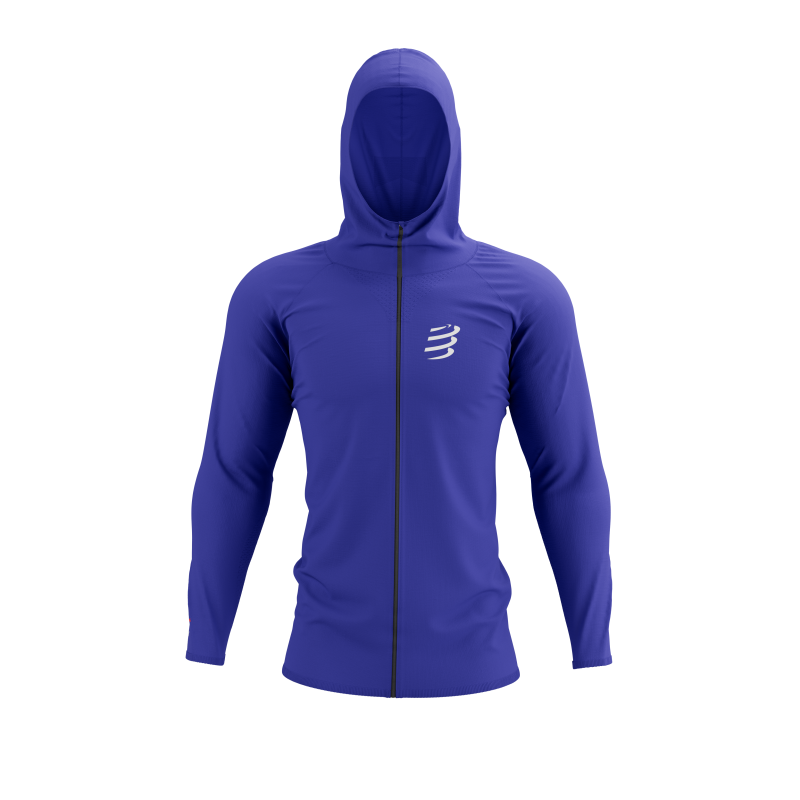3D Thermo Seamless Hodie Zip_DAZZLING_BLUE_01
